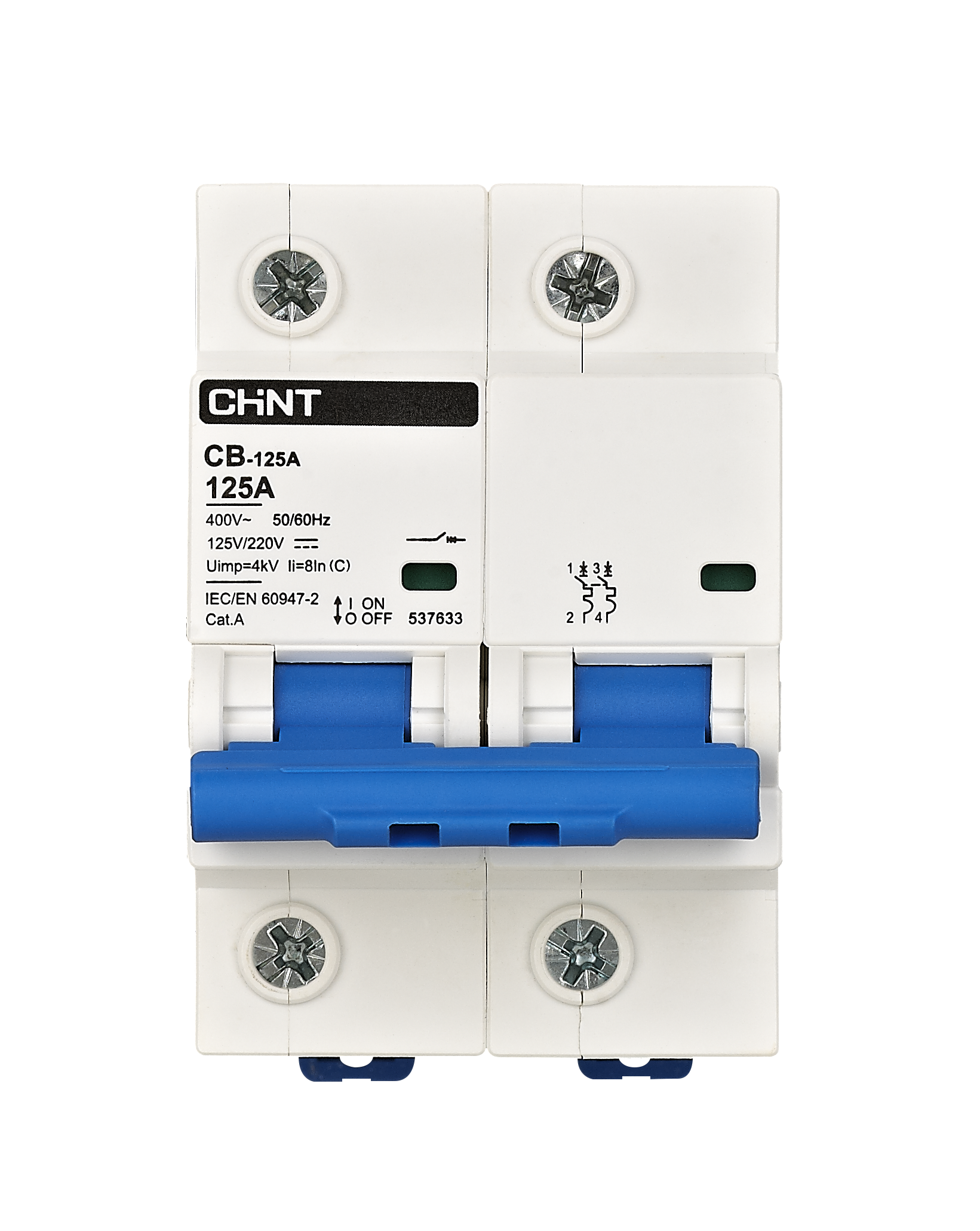 CB-125A-MCCB-2P Front